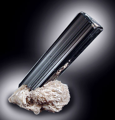 Mineral Specimens: Schorl and Albite from Shengus, Skardu Road, Gilgit Division, Pakistan
