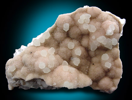 Mineral Specimens: Prehnite on Pectolite from Millington Quarry, Millington, New Jersey