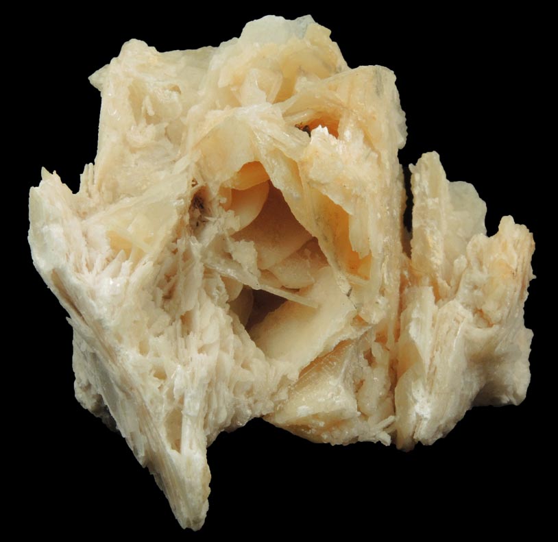 Detail view of mineral Calcite for sale from Water Tunnel No.3 under Roosevelt Island, New York City, New York County, New York